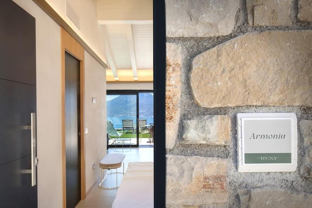 Villa Divina-Apt Armonia-Con Piscina E Vista Lago Кастелето ди Бренцоне Екстериор снимка